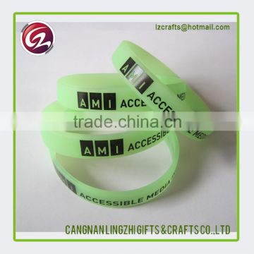 Wholesale China silicone charm bracelet