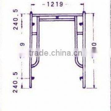 1219*1930mm H-frame mobile scaffold /scaffolding frame systerm