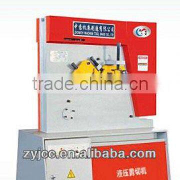 QC12Y series hydraulic muliti-functional channel steel shearing machine