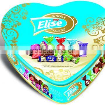 Elise Heart Tin Box