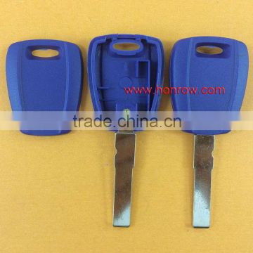 Fiat transponder key blank Without Logo (can put TPX chip inside,Blue Color )