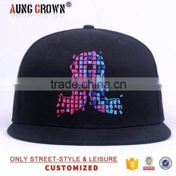 Wholesale 3D Embroidery Snapback Hats Custom photo-2