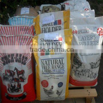 Coated polypropylene bag 50kg wild bird feed woven bag 25kg