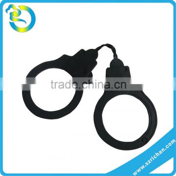 wholesale Mulit colors eco-friendly SM sex toys silicone rubber handcuff