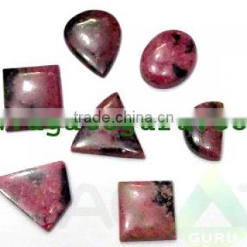 Rhodonite Cabochons Mix Shape & Size