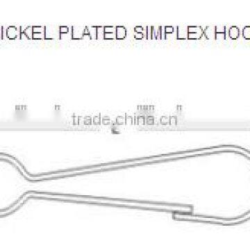 Nickel Plated Steel Simplex Hook photo-4