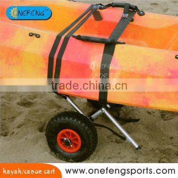 Fishing Canoe cart Aluminum Beach cart Kayak Trolley