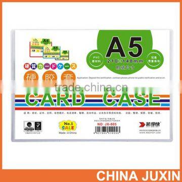 Hard Plastic Card Case For Filing Document