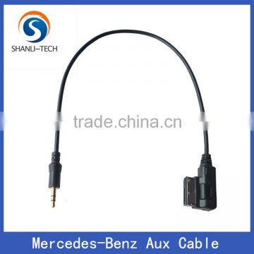 Mercedes Benz 3.5 Jack Aux Input iPod iPhone MP3 MP4 Smartphone AUX Media Interface Adapter Cable