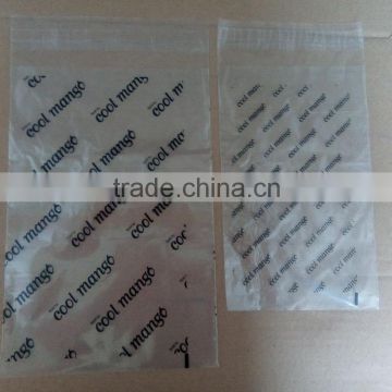 40micron LDPE self adhesive packaging bag