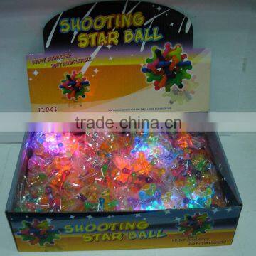 LED Flashing Transparent Ball Stress Ball With Light photo-4