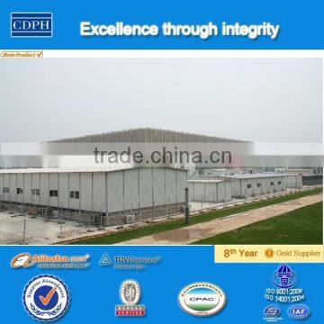 Housing materials, prefab steel frame cabin, portable shop building