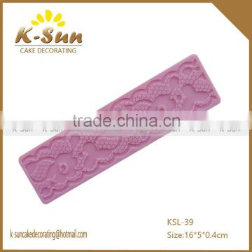 Reposteria moldes Silicone Fondant Lace Mold cake Decoration Lace Mat