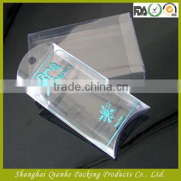 plastic singlet packaging pillow box