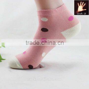 Pretty Candy Color Fashion Dots Peachyforum Cute Teenage Girls Ankle Socks photo-2