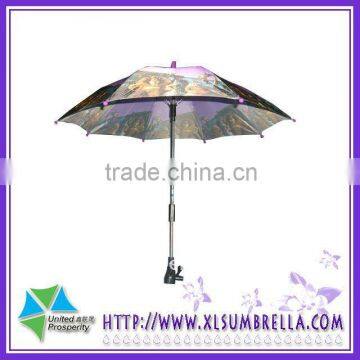 18''Auto open Heat transfer Clamp Children umbrella