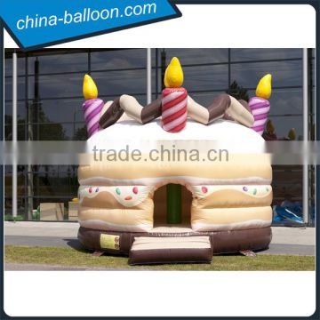 Inflatable Moonwalk Regular Birthday Cake/ Bounce House Standard Cake