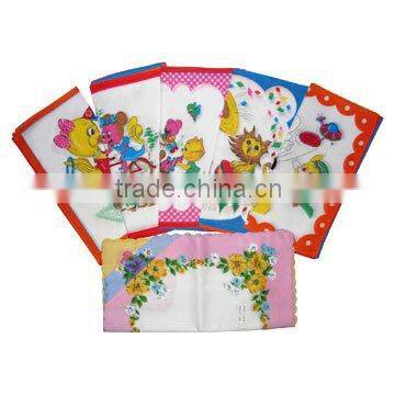 100% Cotton Printed Handkerchief