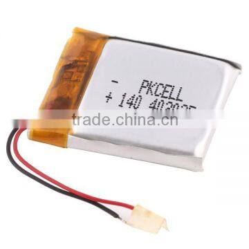 LI-polymer battery LP402025 140mAh