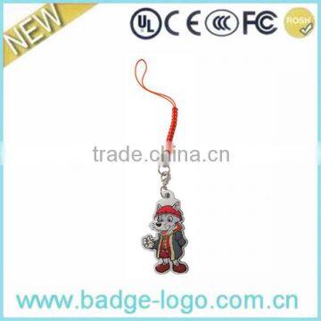 Novelty Mobile Phone Printing Charm Strap