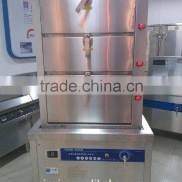 Professional Large Stainless Steel 380V Energy-saving Cheap Food Steamer/industrial Electric Food Steamer photo-3