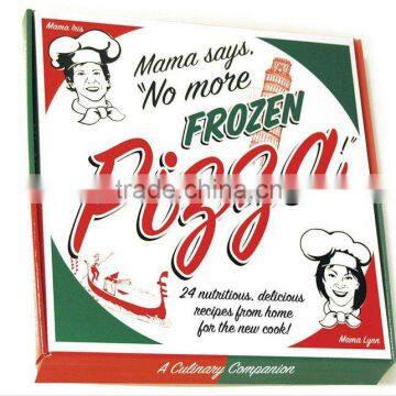 custom eco friendly italian white pizza box/high quality and reasonable price pizza box