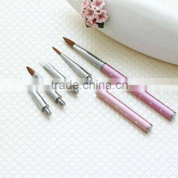 Yiwu suppliers to provide all kinds nail art,cosmetics acrylic brush nail dust brush