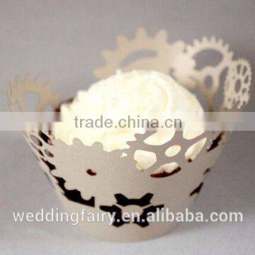 Factory Supply Good Quality cupcake wrapper with small flower 2015