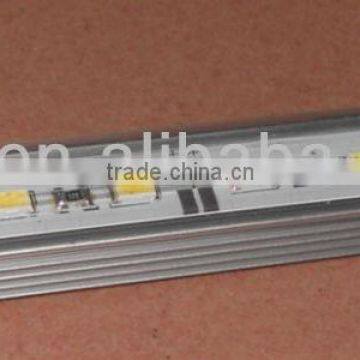 1m long 5630 led rigid bar light;U type,with PC cover;DC12V input;60leds per meter;30W