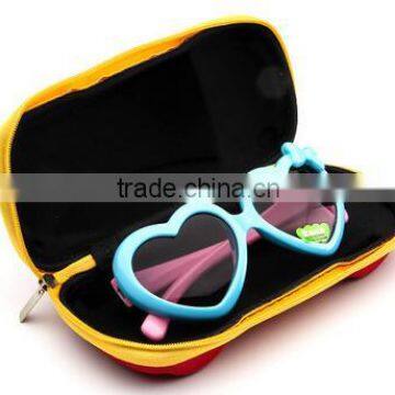 High quality portable auto shape glasses bag sunglasses eyeglass eyewear wholesale case /box/bags