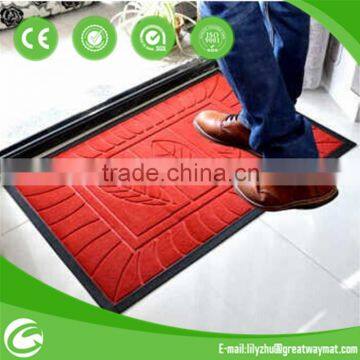 door pp mat with rubber backing