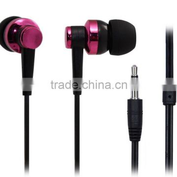 fashion colorful earphones wired earbuds high quality for mobile phone