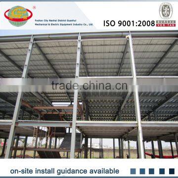 Heavy wind proof light-weight steel structure 3 story building