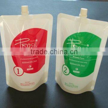 Spout pouch, stand up pouch with spout, beverage packaging, spout packaging