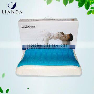 Custom Contour Memory Foam Pillow with Cooling Gel Pad and Removable Case - Firm and Comfortable Support - Best Cooling Pillows