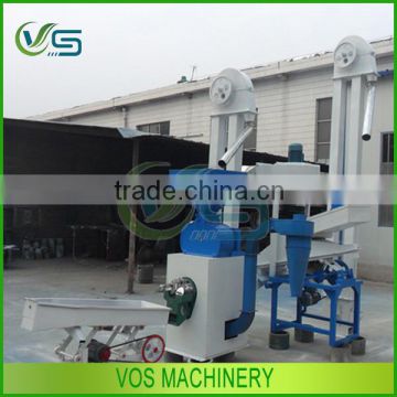 Grain processing machinery combined rice mill plant with rice destoner machine and rice husker machinery