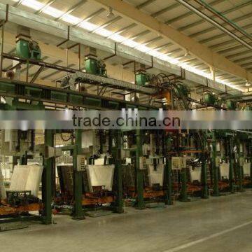 6~8 stations linear cabinet foaming line