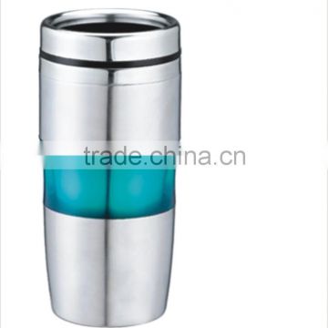 450ml double wall stainless steel auto mug