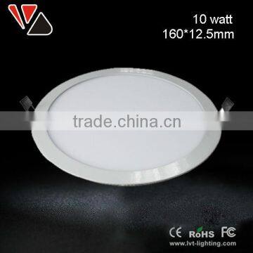 High quality Round 10w Led Down Light 160mm Led Panel Light