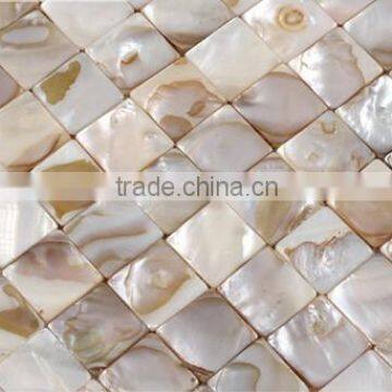 High Class Bathroom Design Triangle Seamless Mother of Pearl Sheet photo-2