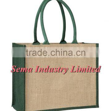 personalised jute shoulder bags and burlap sack for wholesale