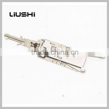 Locksmith Tool TOY43 Car Door Locks Pick 2-in-1 Tool Lishi Decoder Lishi 2 in 1locksmith Tools photo-3