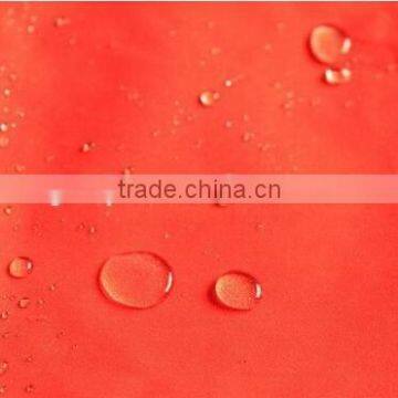 Orange Waterproof Seamless Polyester Rain Jacket photo-6