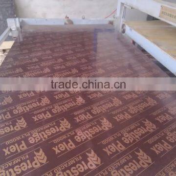 1220x2440x15mm black film faced plywood for Thailand