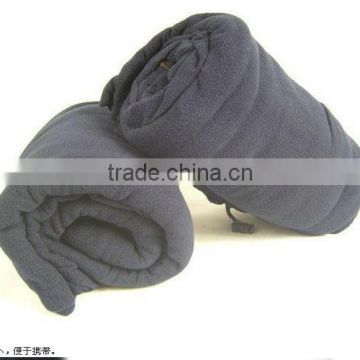 High Quality Envelope double-sided fleece Fleece sleeping bag summer camping sleeping bag UDTEK01536