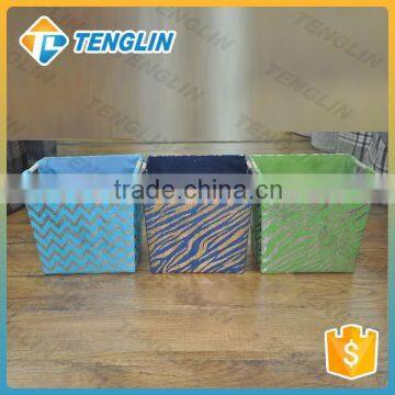 Colorful cube fabric storage box
