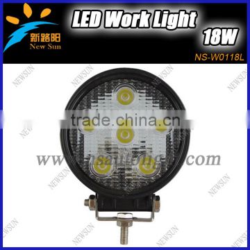 30 Degree Beam Original Accessories Offroad Led Lights,Super Bright Led Work Light 18w 12v Led Work Lights For Truck