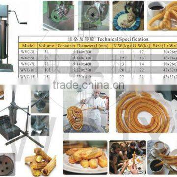 Manual Churros Machine With Top Quality WVC-10L For Sale photo-2