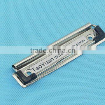 china stationery market black metal bathroom accessories for pp folder