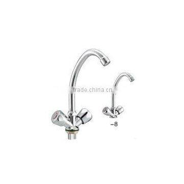 double handle basin faucet